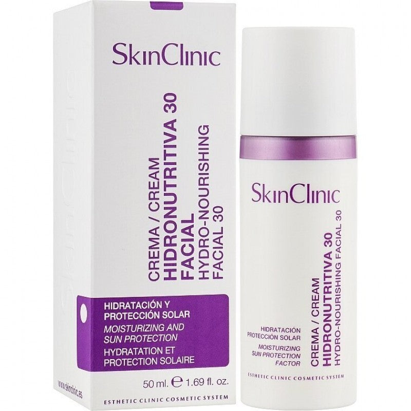 SkinClinic Hydro-Nourishing Facial Cream SPF 30 水潤防敏防曬SPF30滋養面霜 (50ml )