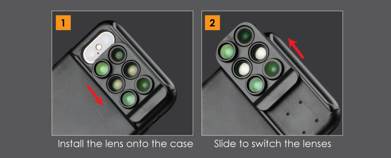 Ztylus - Switch MK II iPhone XS Max 6合1 鏡頭組合保護殼