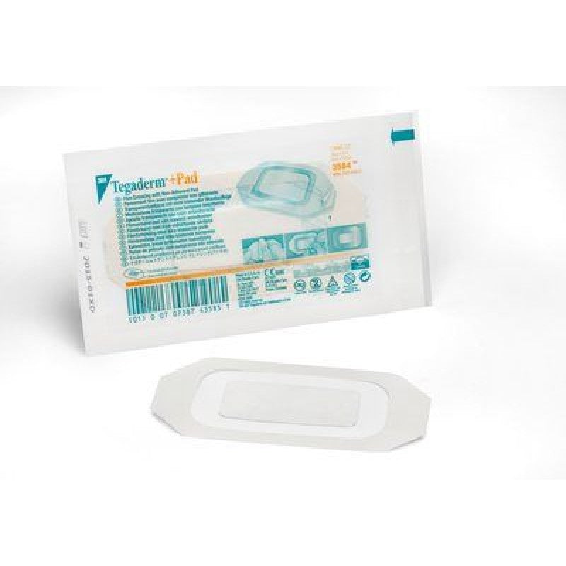 3M™ Tegaderm™ Film Dressing with Non-Adherent Pad 全效防水膠膜敷貼 #3584