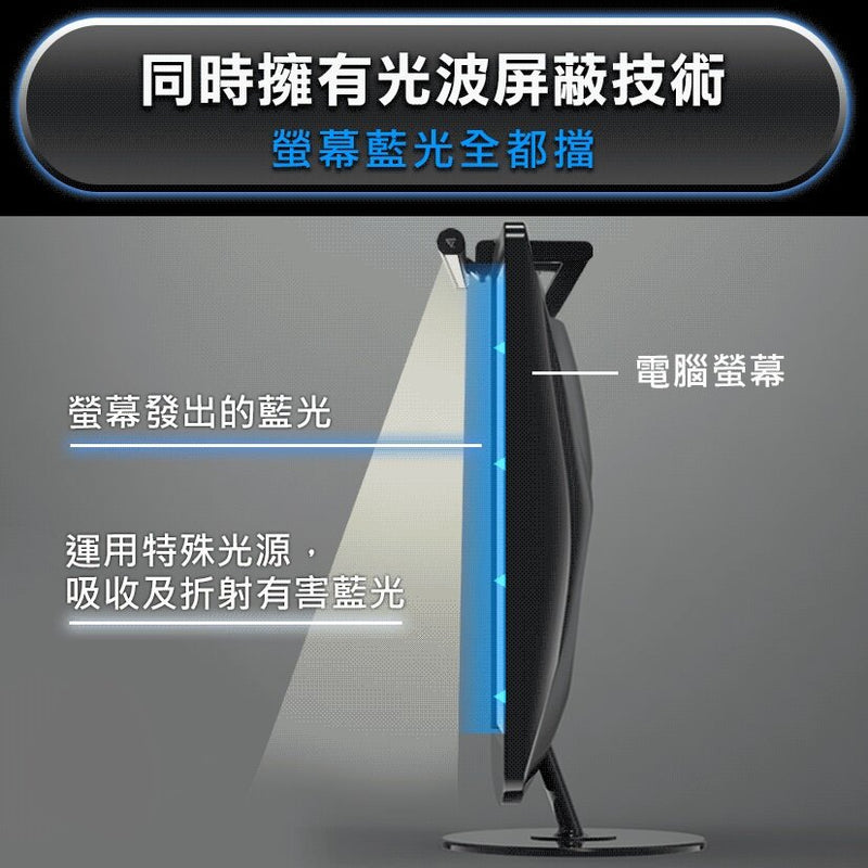 Future Lab - T-Lamp Twin Hanging Lamp｜Eye Protection Screen Hanging Lamp｜Table Lamp｜Table Lamp｜One Pull Anti-Blue Light｜Clip Mon Lamp｜Book Table Lamp