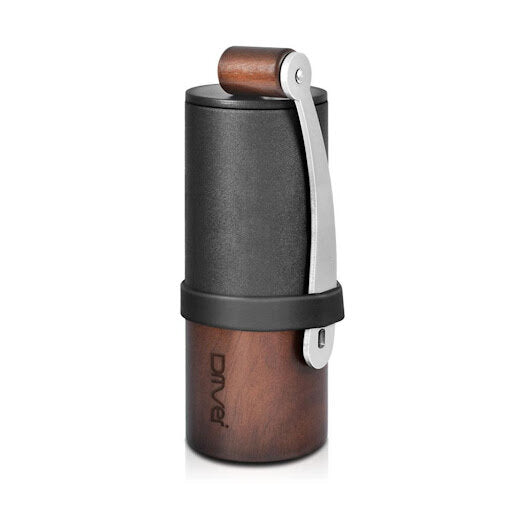 Driver - Solid wood and fine steel mini grinder｜Hand-crank bean grinding｜Manual bean grinding machine 