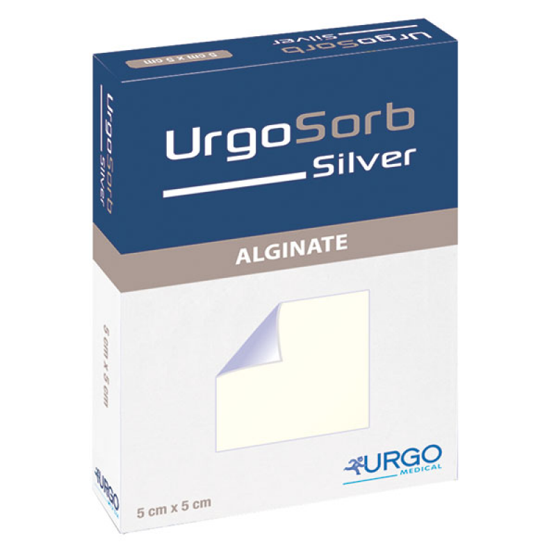 Urgosorb Sliver 海藻敷料 (含銀)