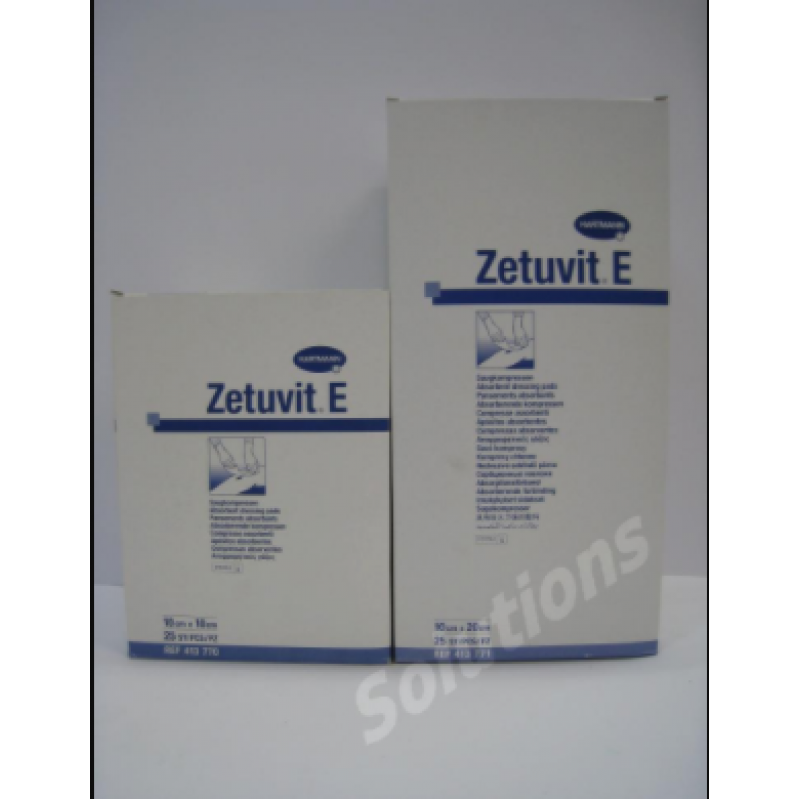 Zetuvit-E 無消毒 吸水棉墊 HARTMANN" Zetuvit E Non Sterile